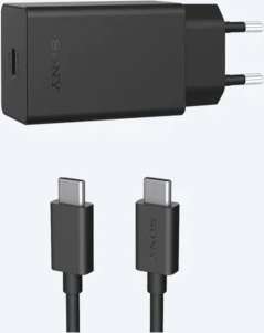 Sony charger XQZUC1B.ROW 30W, čierna