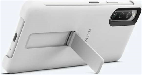 Sony Stand Cover XQZCBCCH.ROW pre Xperia 10 IV 5G, šedé