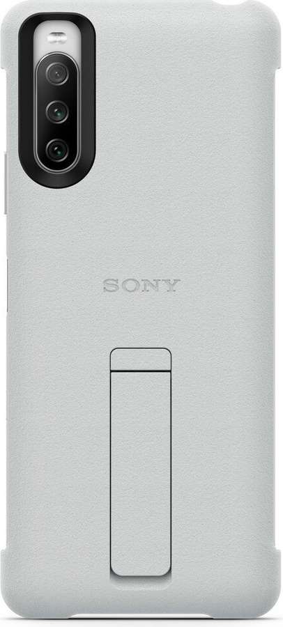 Sony XQZCBBTB.ROW Stand cover pre Xperia 10 III, šedý