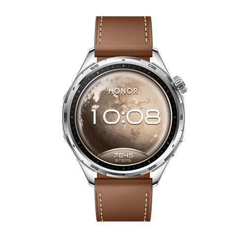 5502ACGL HONOR Watch 6 Twilight Brown Leather Strap EU Version