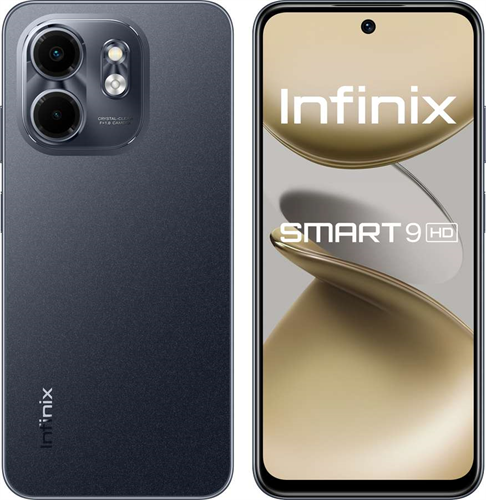 Infinix Smart 9 HD 4+64GB Metallic Black