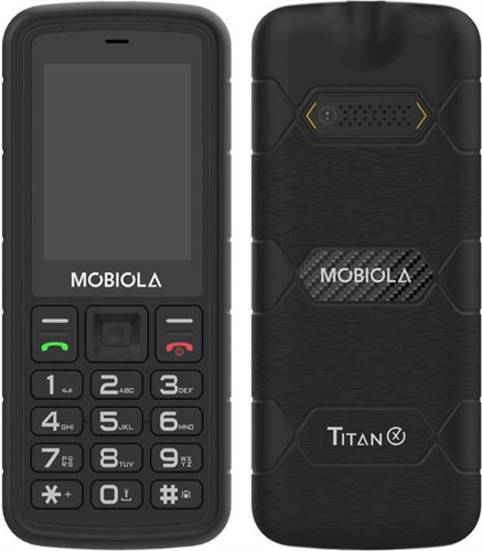 Mobiola MB500 TitanX 4G Čierna