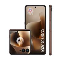 Motorola Razr 70 Ultra PANTONE Cocoa (Wood)