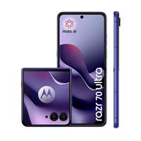 Motorola Razr 70 Ultra PANTONE Orient Blue (Alcantara)