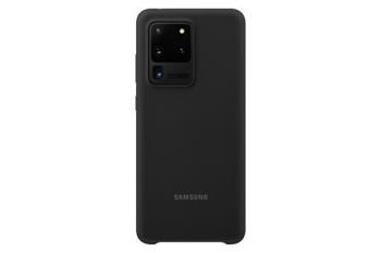 Samsung EF-PG988TB Silicone Cover pre Galaxy S20 Ultra, čierne