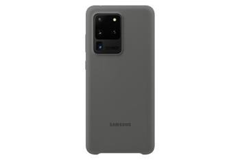 Samsung EF-PG988TJ Silicone Cover pre Galaxy S20 Ultra, šedé