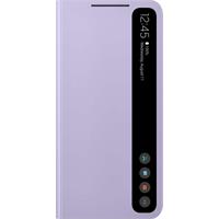 Samsung flipové púzdro Clear View pre S21 FE, fialové