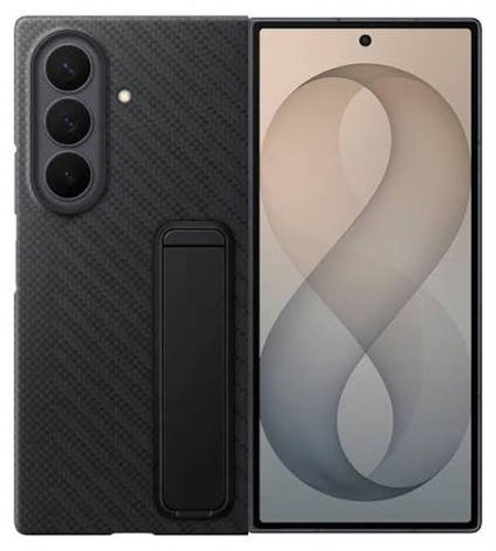Samsung Karbónový kryt so stojanom EF-XF976S preZ Fold8 Ultra; Black
