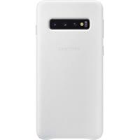 Samsung kožený kryt EF-VG973LW pre Galaxy S10, biely