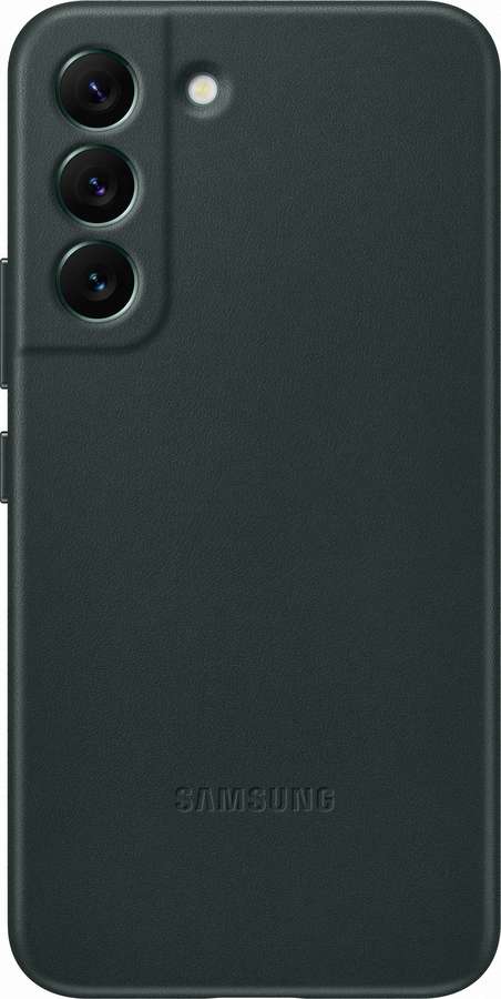 Samsung Leather Cover EF-VS901LGEGWW pre Galaxy S22, zelená