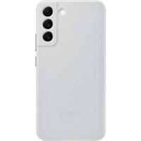 Samsung Leather Cover EF-VS901LJEGWW pre Galaxy S22, bledo šedá