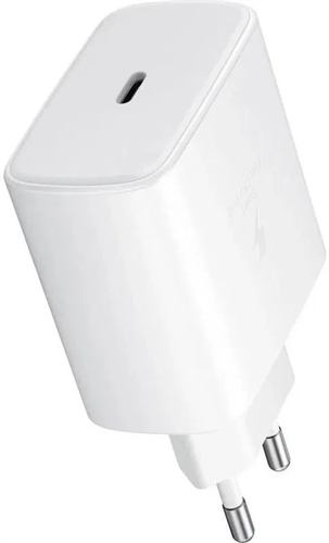 Samsung Napájací adaptér s rýchlonabíjaním (25W), bez kábla v balení, BulkGP-PTU021; Biela