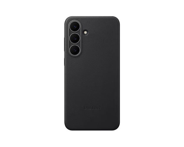 Samsung Ochranný kryt z vegánskej kože pre S25 FE čierny