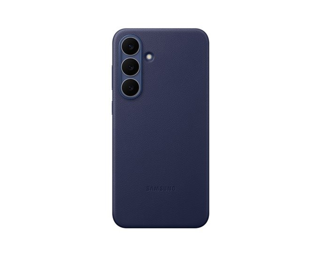 Samsung Ochranný kryt z vegánskej kože pre S25 FE tmavo modrý