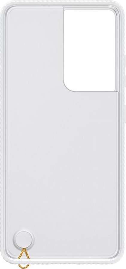 Samsung priehľadný ochranný kryt EF-GG998CWE pre S21Ultra, biele
