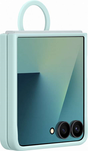 Samsung Silikónový kryt s držiakom na prst pre Flip7 mint